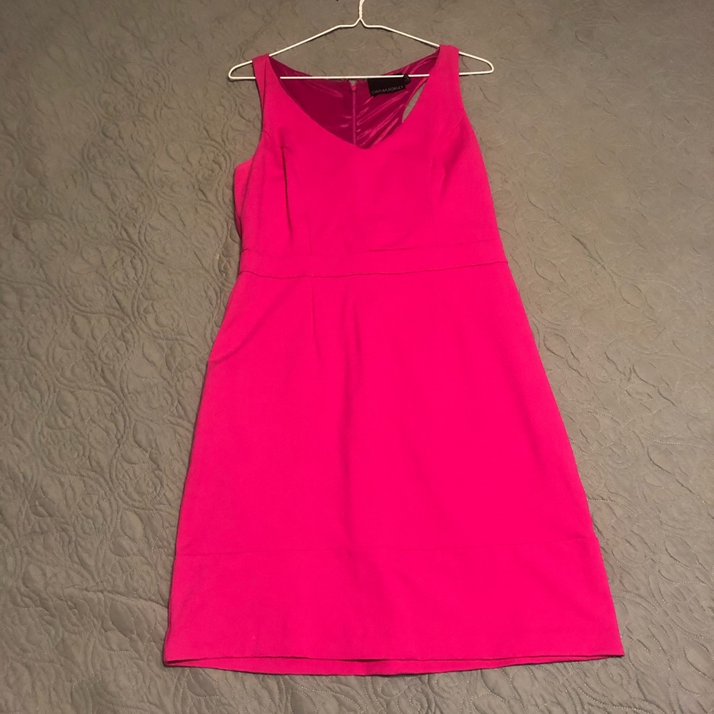 NWOT hot pink mini dress